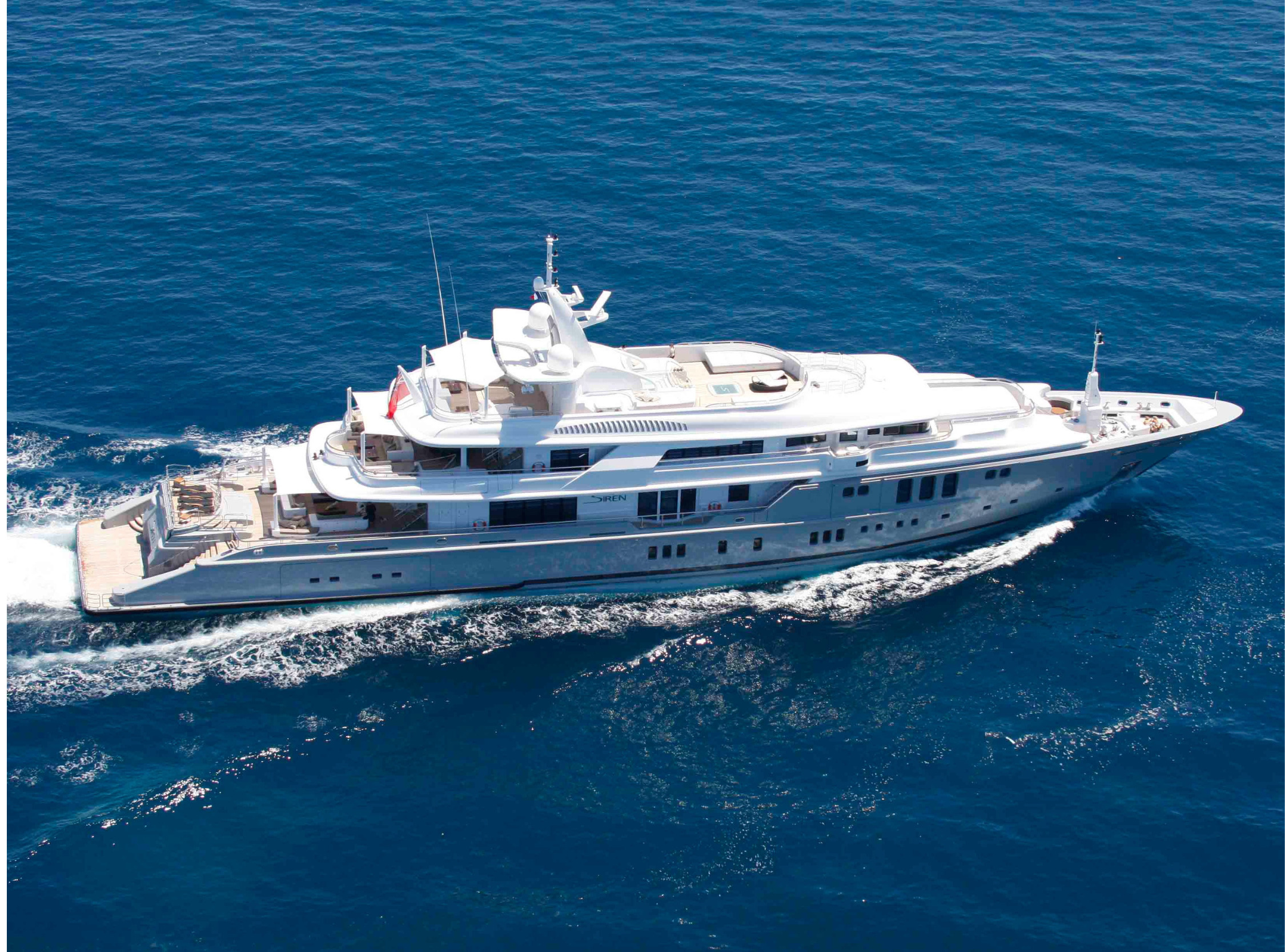 Espace fitness sur le Yacht Siren en Turquie