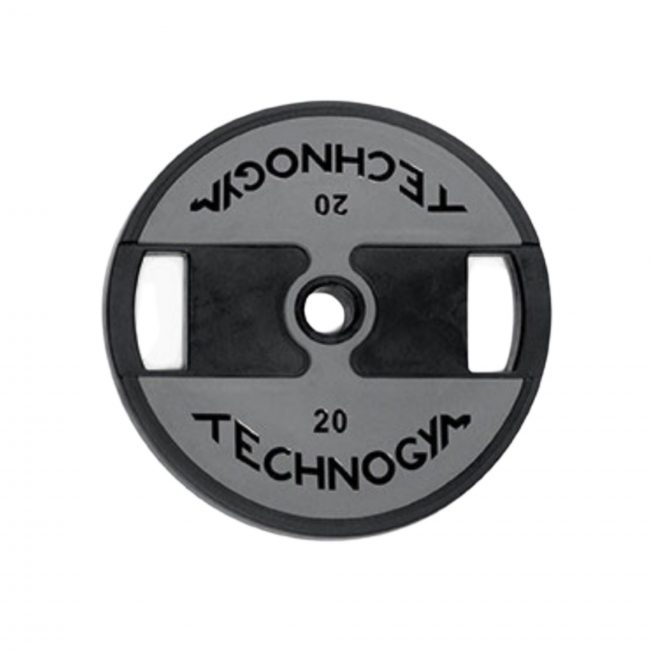 Set disques uréthane musculation 137,5 kg - TECHNOGYM