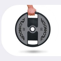Set disques uréthane musculation 137,5 kg - TECHNOGYM – Image 2