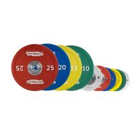Set Disques Olympiques Bumper 165 kg - TECHNOGYM