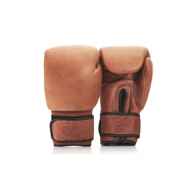 Gants de boxe Deluxe Tan - EXCLUSIVE FIT