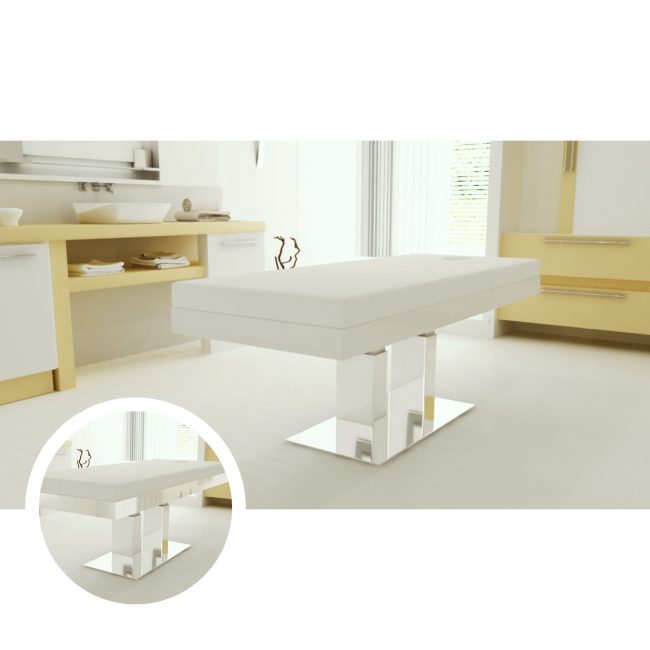 Table de massage PEARL - Pieds polymiroir – Image 4