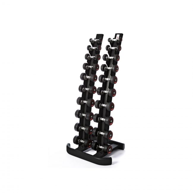 Set d'haltères en caoutchouc vertical, 2 à 20 kg — JORDAN