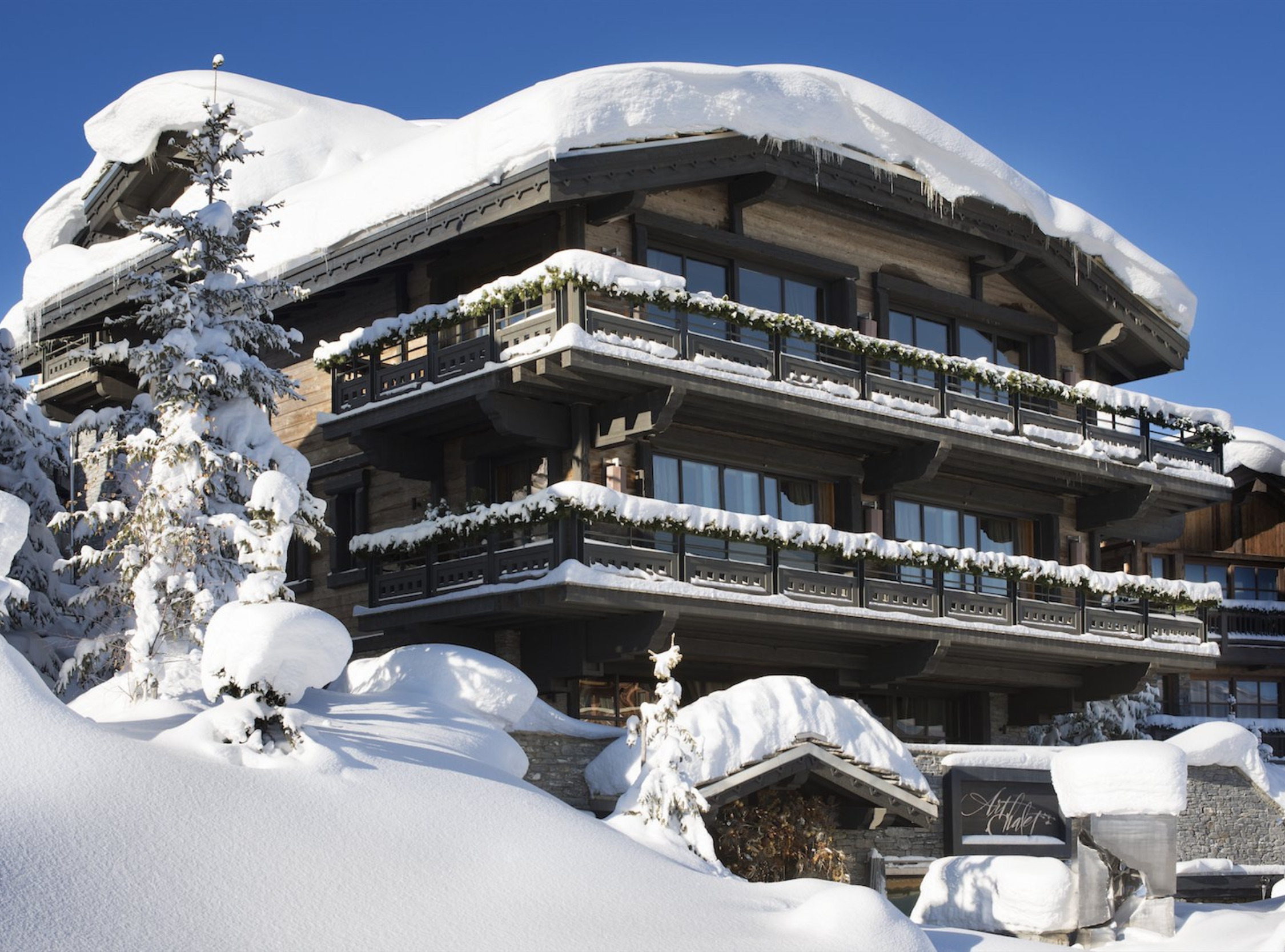 Espace fitness au Chalet de luxe à Courchevel 1850